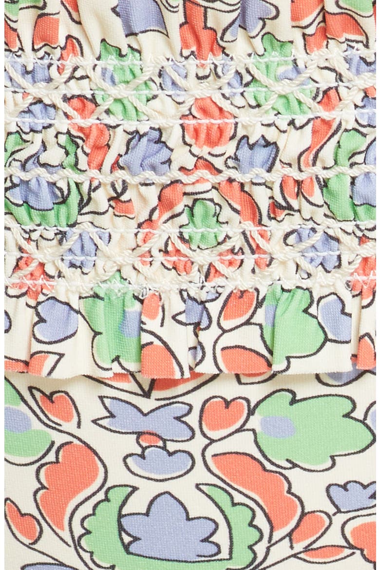 Costa Smocked Bikini Bottoms, Alternate, color, LEGACY PAISLEY