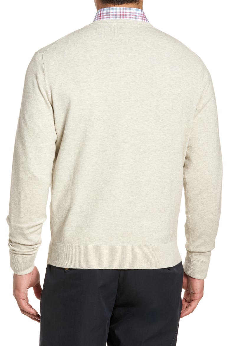 Lakemont Classic Fit V-Neck Sweater, Alternate, color, OATMEAL HEATHER