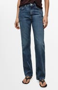 MANGO Matilda Mid Rise Straight Leg Jeans