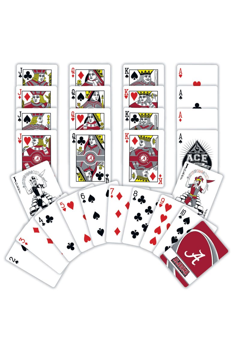 Alabama Crimson Tide Playing Cards, Alternate, color, Multicolor