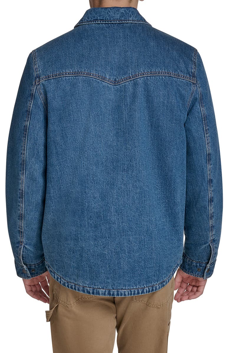 Levi's Western Shirt Jacket, Alternate, color, Medium Wash Denim