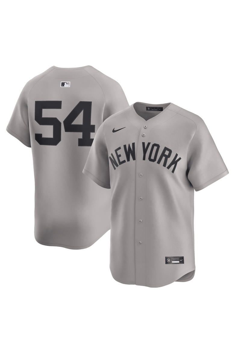 Men's Nike Max Fried Gray New York Yankees Road Limited Player Jersey, Main, color, Gray