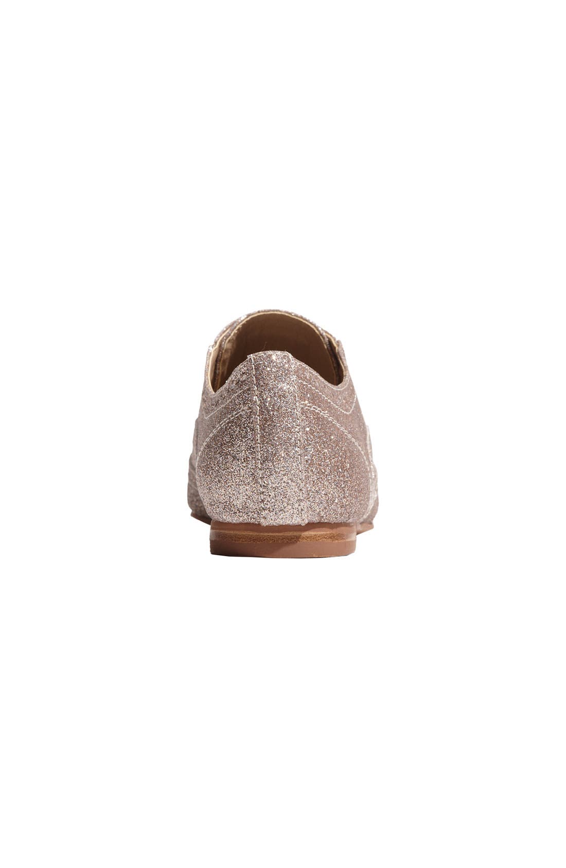 'Trouser' Laceless Oxford, Alternate, color, GOLD GLITTER