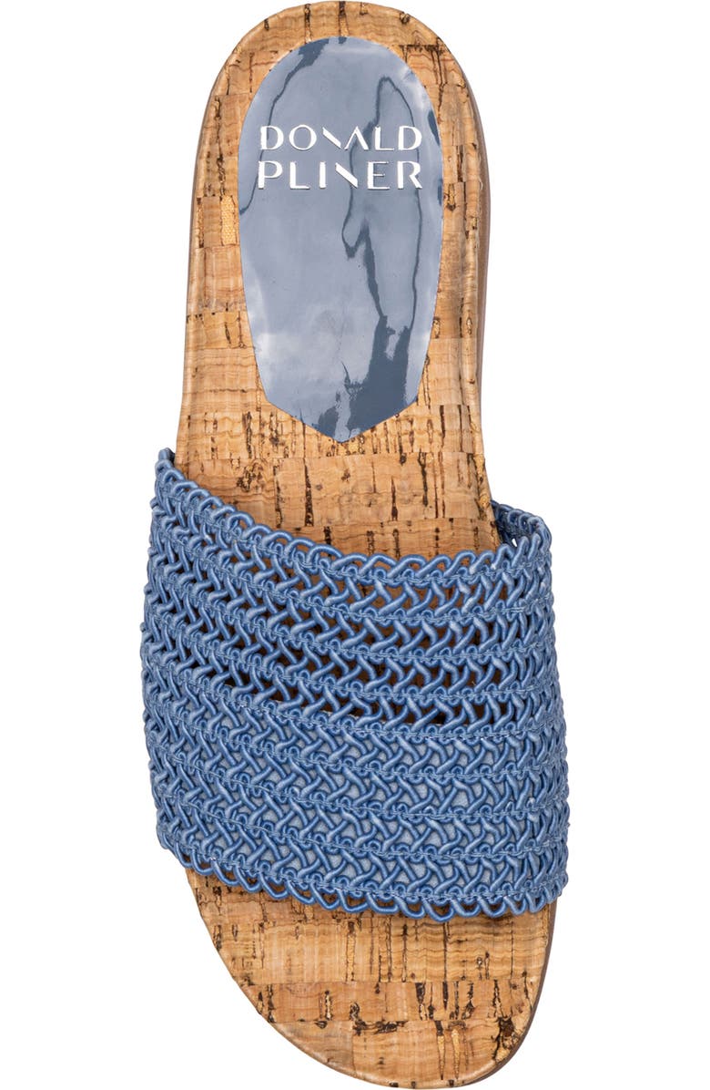 Donald Pliner Frou Platform Wedge Sandal, Alternate, color, Blue Jay