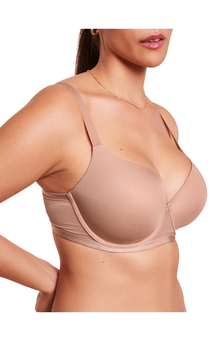 Adore Me Fallon Contour Full Coverage Bra, Alternate, color, Medium Beige