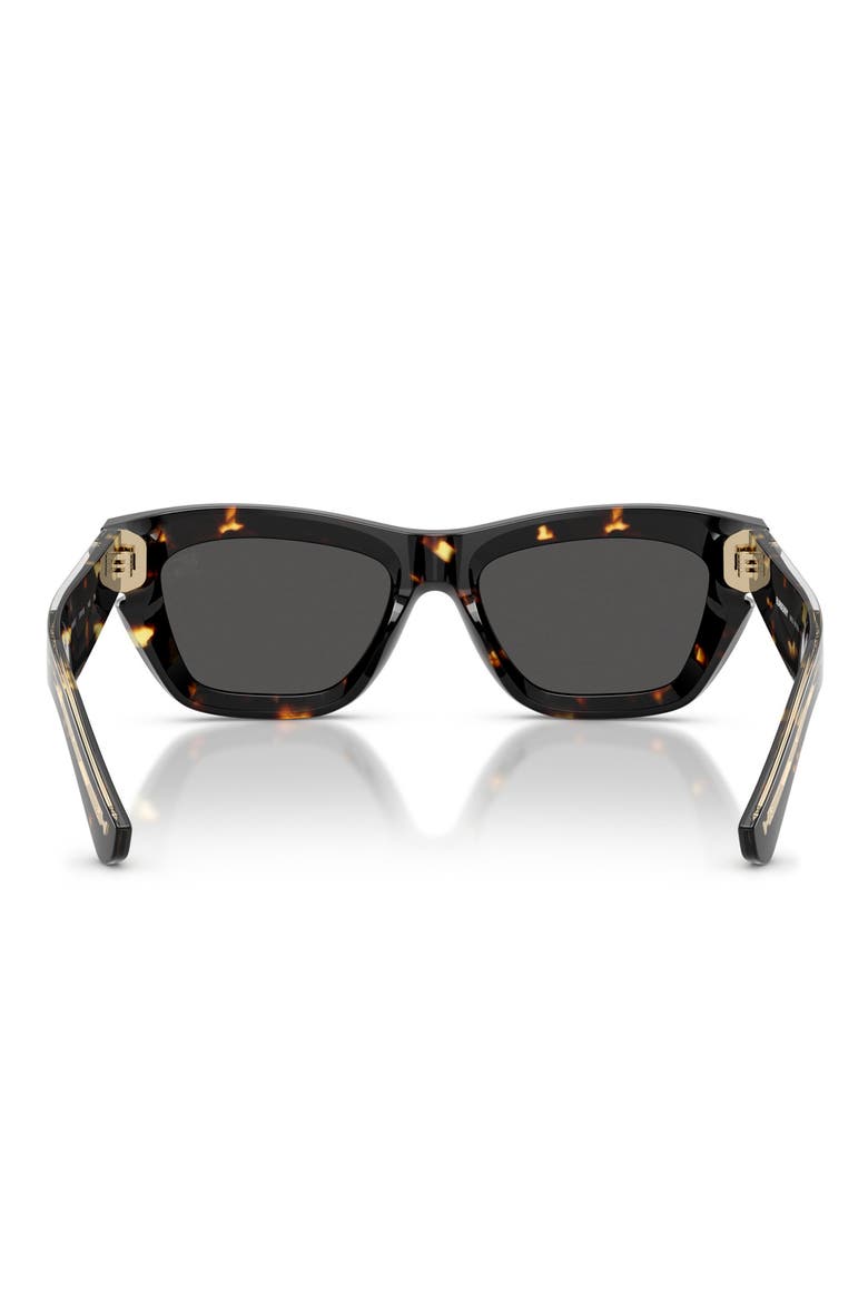 51mm Cat Eye Sunglasses, Alternate, color, YELLOW HAVANA/DARK GREY