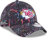 New Era Men's New Era  Black Kansas City Chiefs 2025 NFL Crucial Catch 39THIRTY Flex Hat
