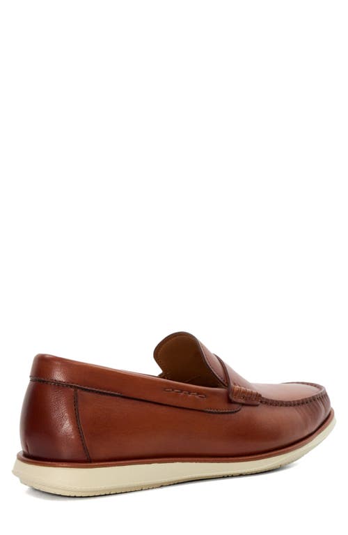 Dune London Berkly Penny Loafer In Brown
