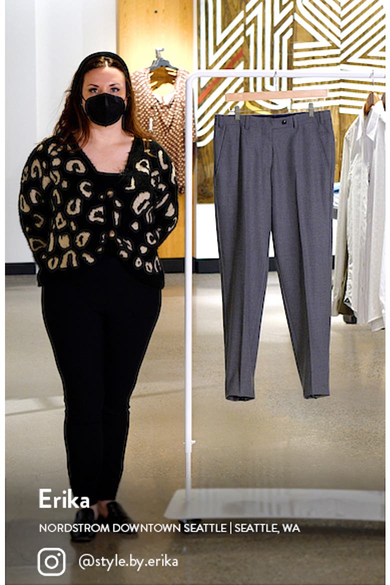 Jerome Flat Front Wool Dress Pants video