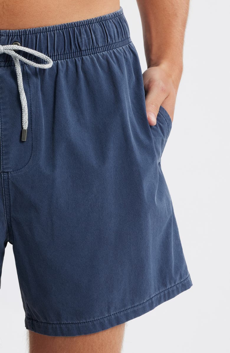 Vintage Summer Volley Swim Trunks, Alternate, color, Navy