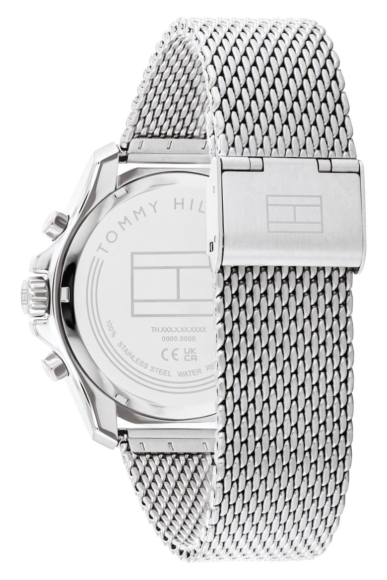 Jordan Mesh Bracelet Watch, Alternate, color, BLACK