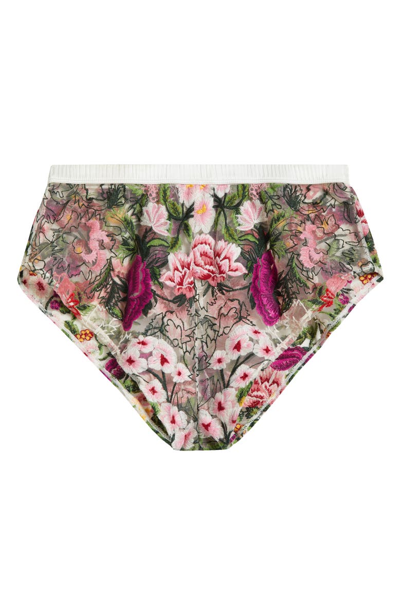 KILO BRAVA Lace Tap Shorts, Alternate, color, Multicolor Floral