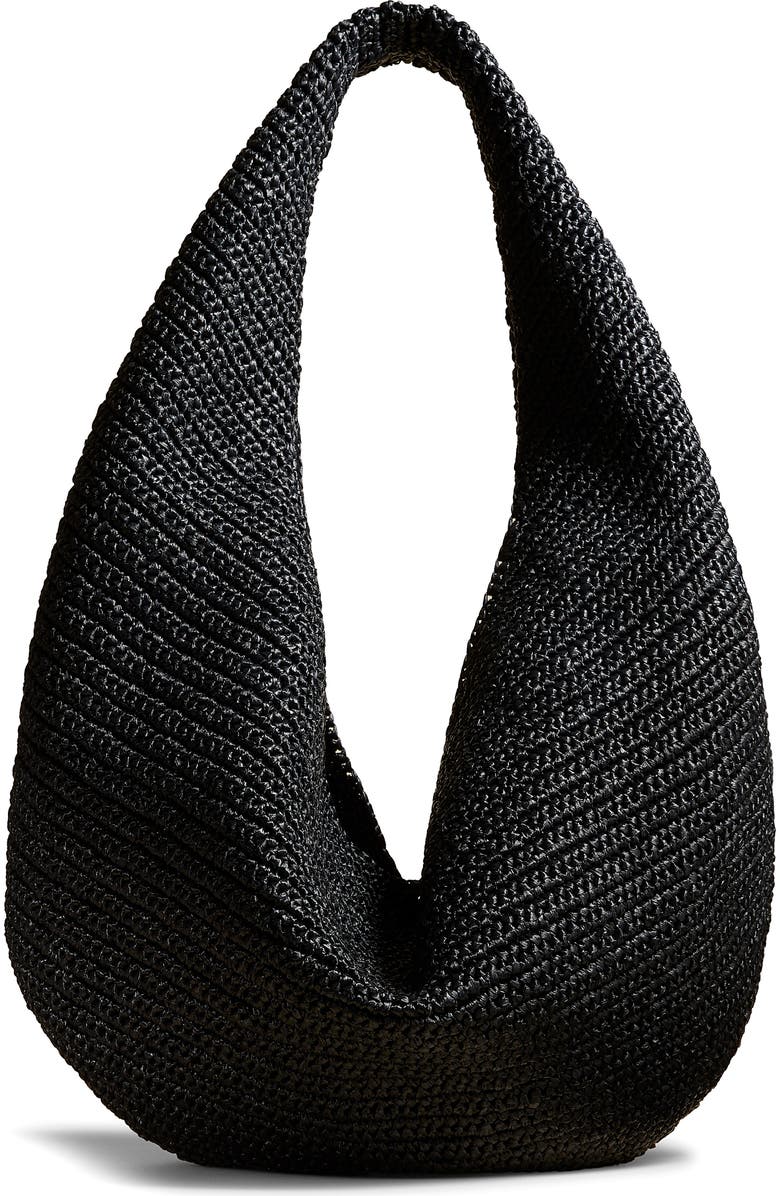 Khaite Large Olivia Woven Palm Hobo Bag, Main, color,