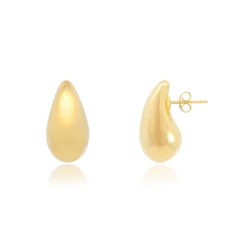 Gold Teardrop Earrings