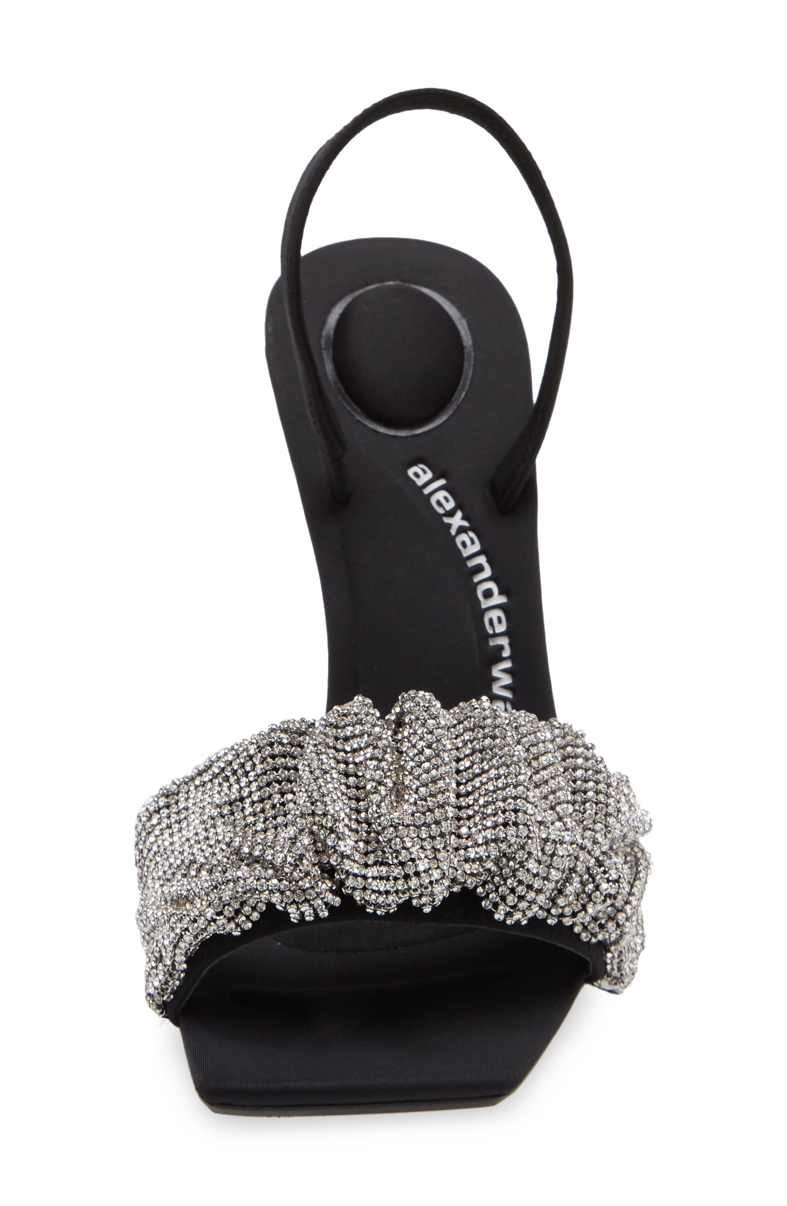 Alexander Wang Julie Crystal Embellished Sandal, Alternate, color, 