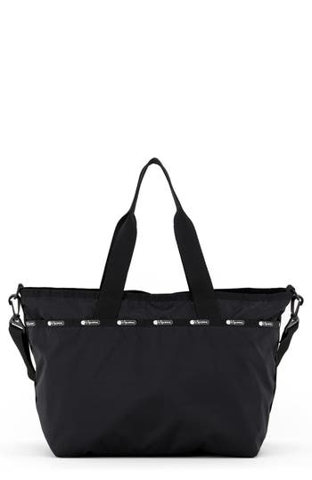 LESPORTSAC LESPORTSAC ZIP TOTE WITH SHOULDER STRAP