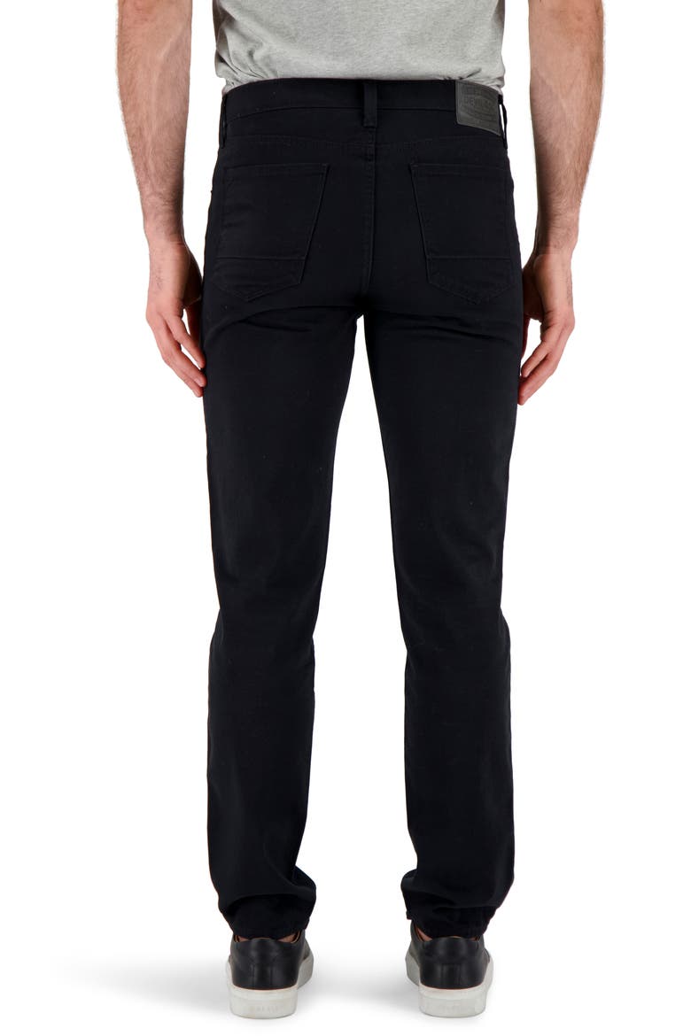 Athletic Fit Performance Jeans, Alternate, color, BLACK