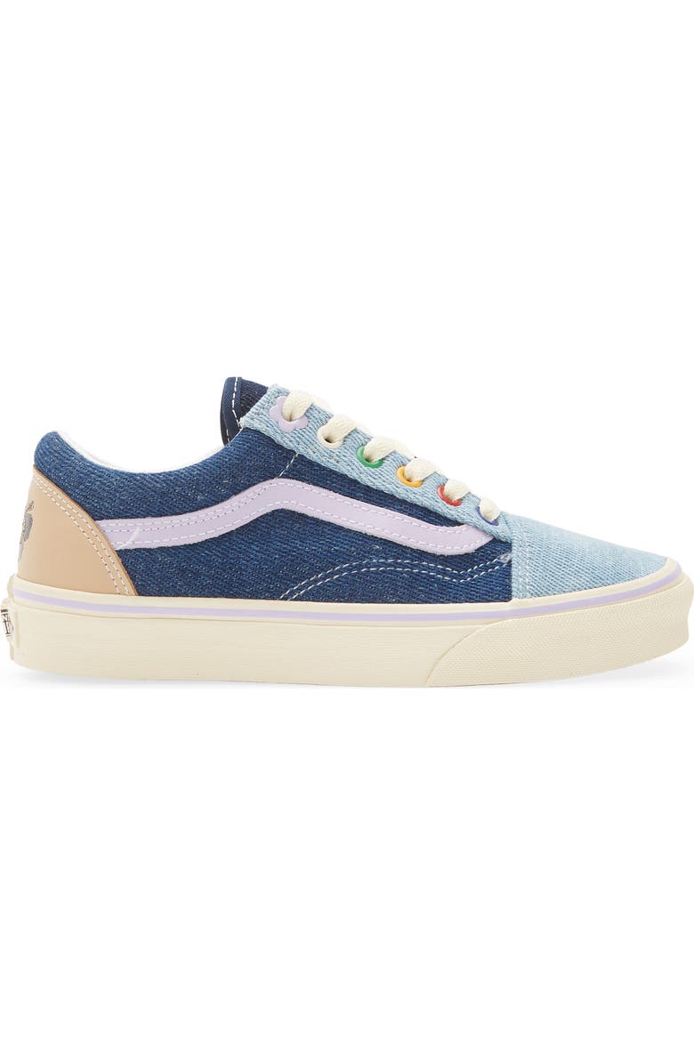 Vans Old Skool Denim Sneaker, Alternate, color,