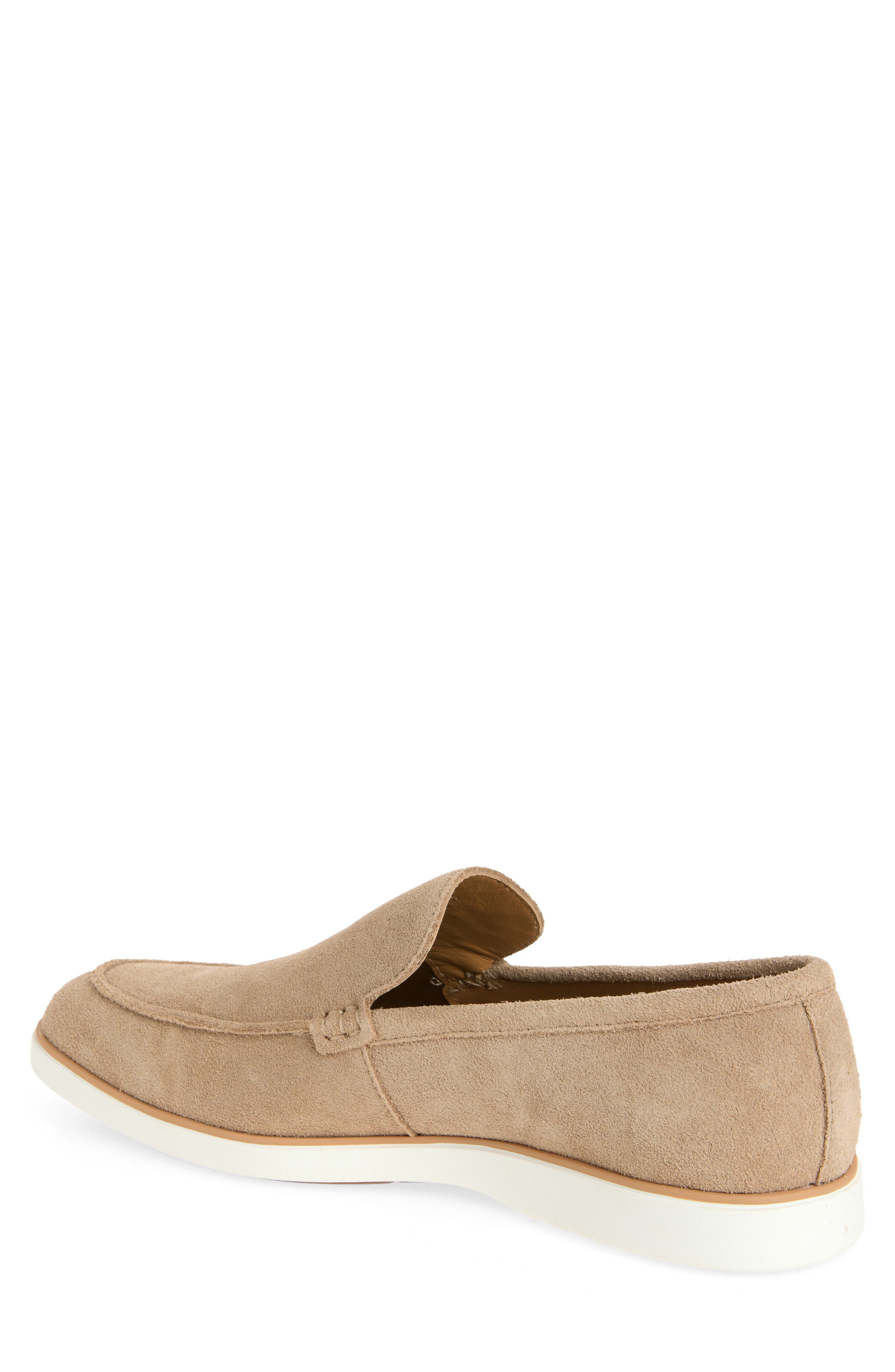 VITTORIO RUSSO Alto Loafer, Alternate, color, Silk Suede Cocoa