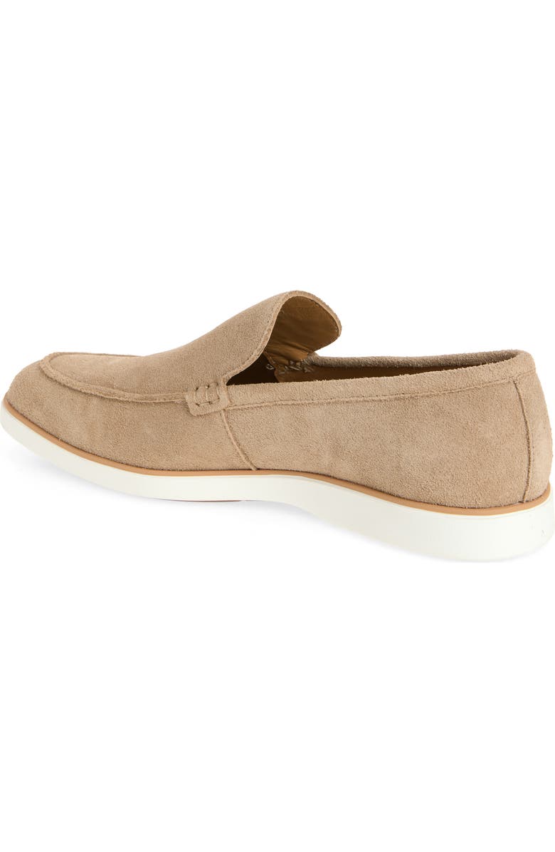 VITTORIO RUSSO Alto Loafer, Alternate, color, Silk Suede Cocoa