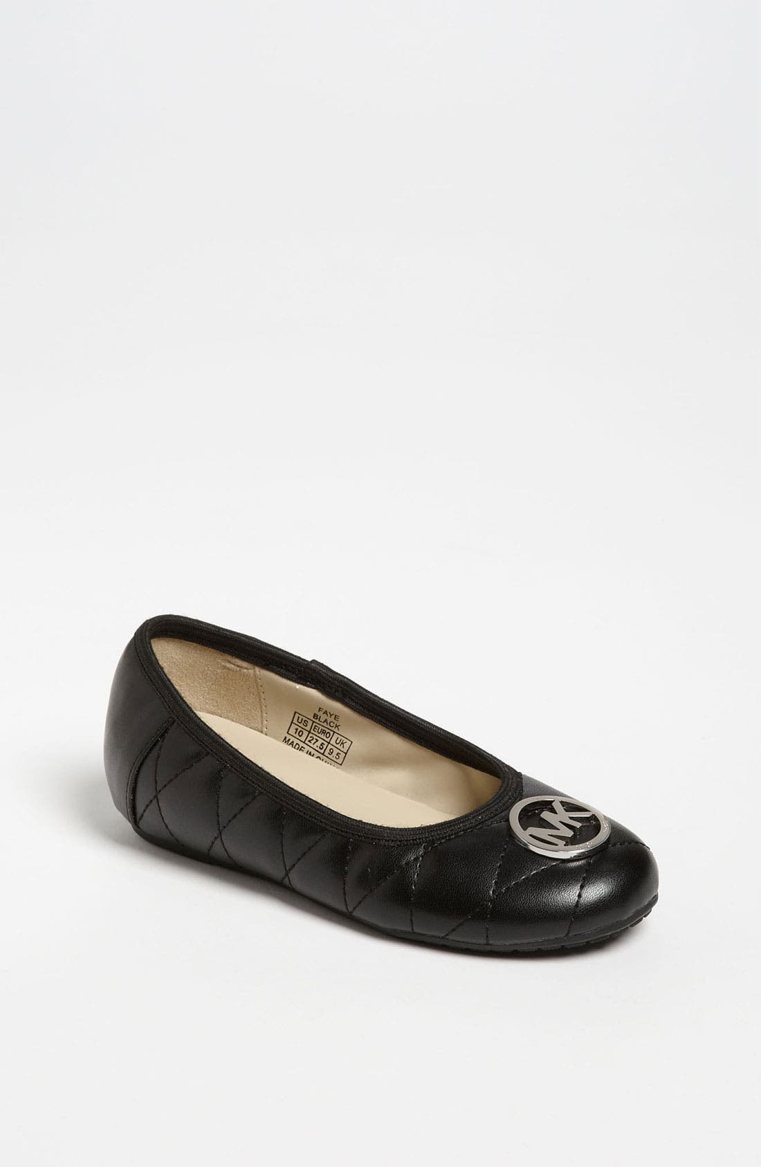 'Faye' Flat, Main, color, BLACK