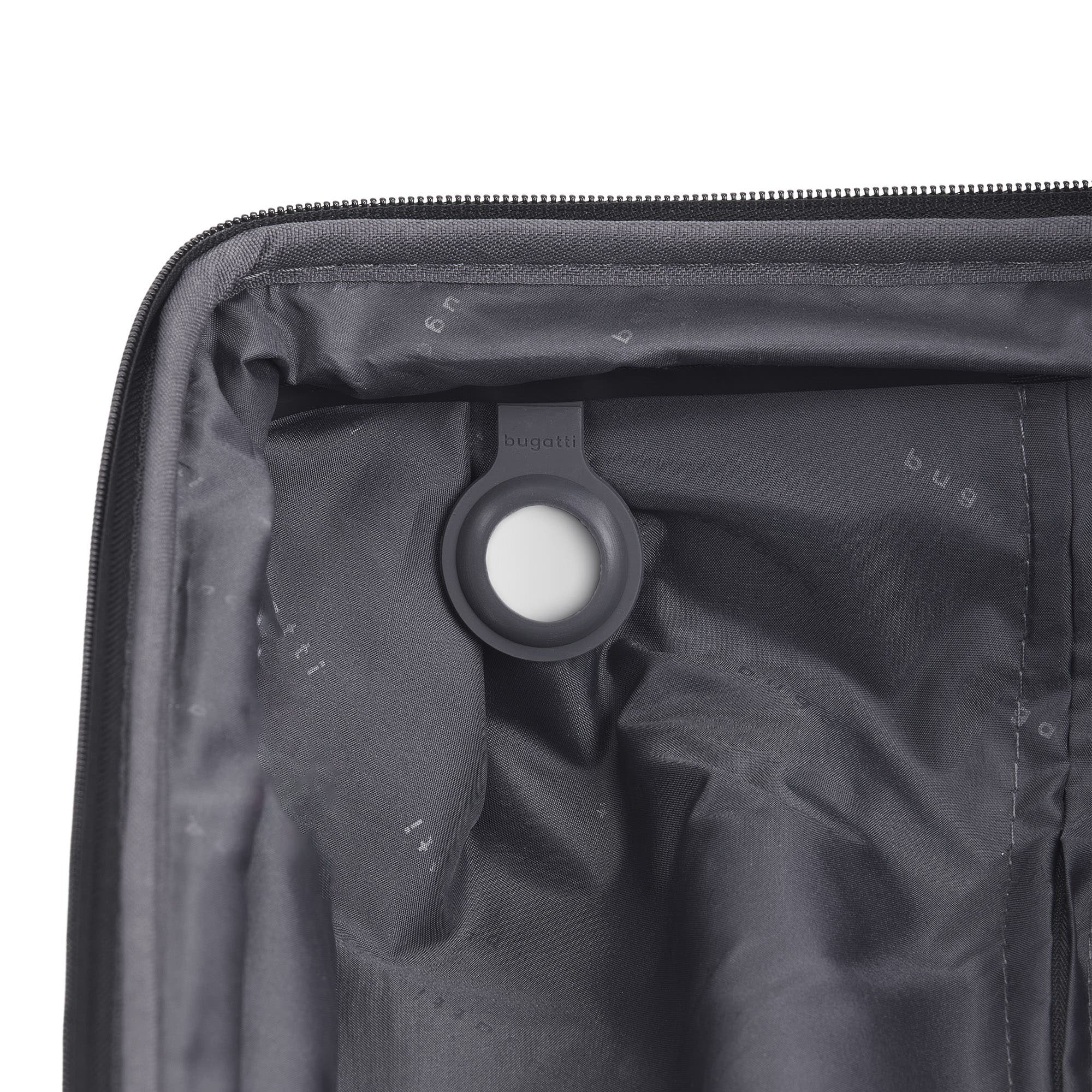 bugatti Munich Hardside Large Luggage with Expansion, Alternate, color, Pewter