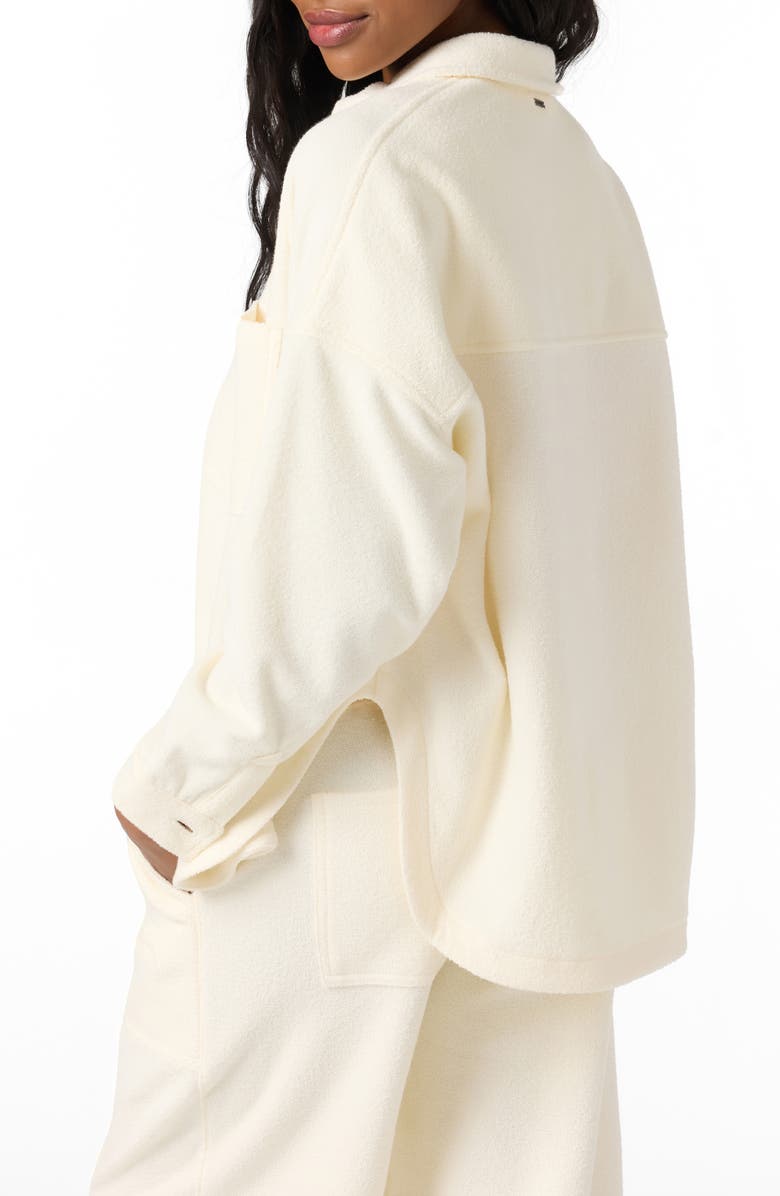 O'Neill Wavelength Fleece Chore Jacket, Alternate, color, Winter White