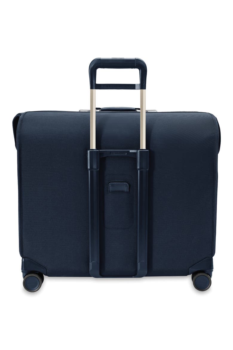 Baseline Deluxe Wardrobe Spinner Suitcase, Alternate, color, NAVY