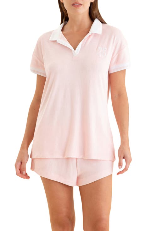 Tennis Terry Cloth Short Pajamas
