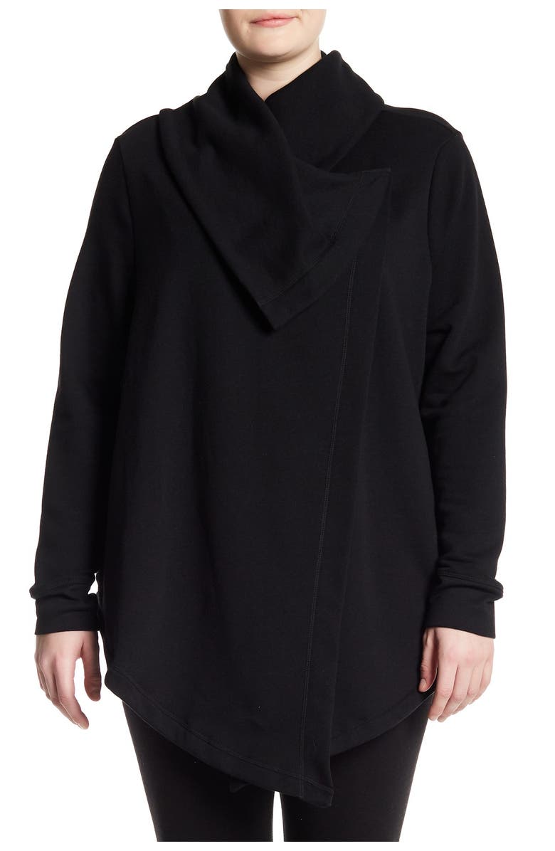 Z by Zella Shooting Star Button Cardigan Sweatshirt, Alternate, color,