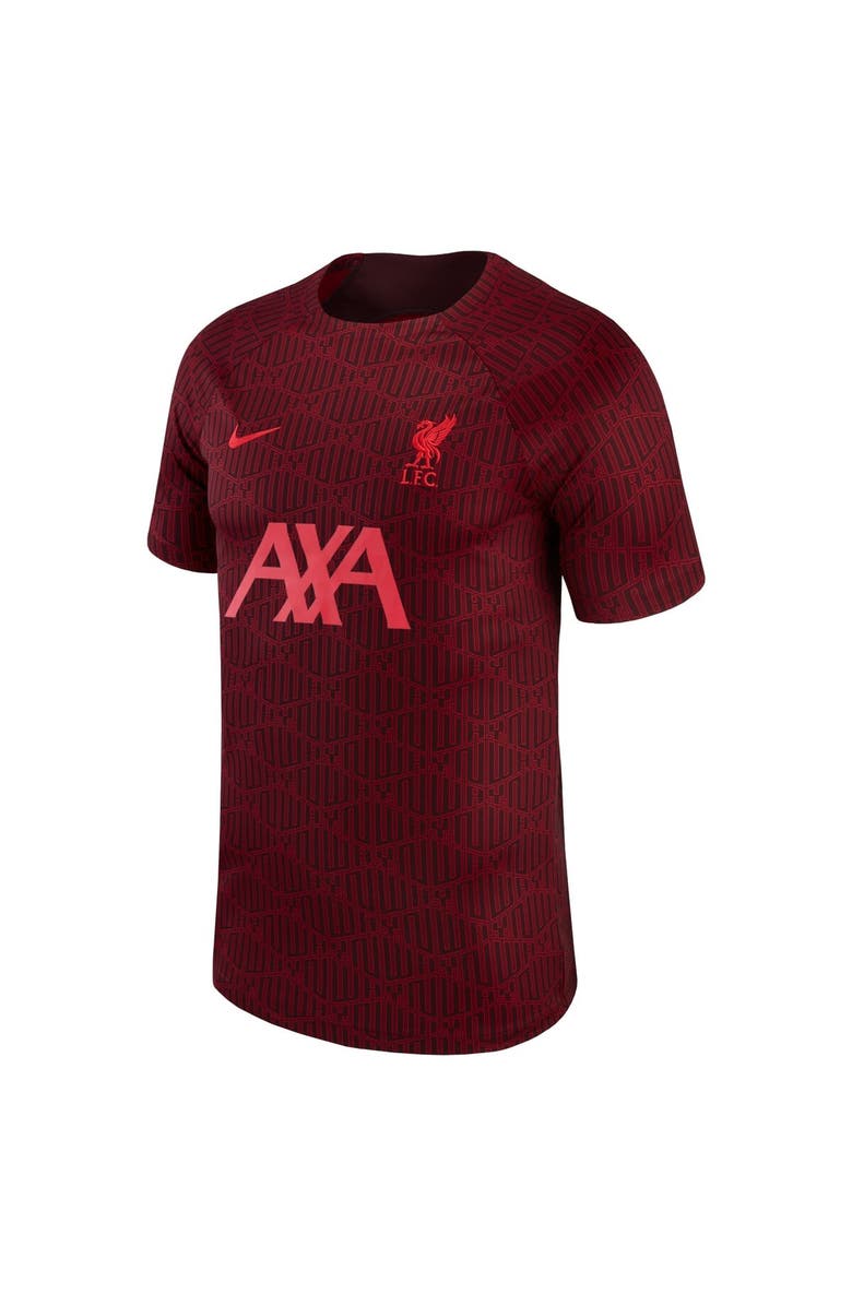 Nike Men's Nike Burgundy Liverpool 2022/23 Pre-Match Top, Alternate, color,