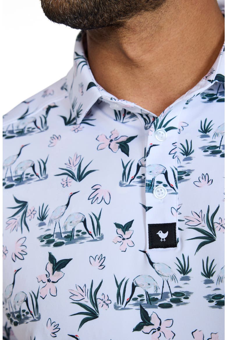Core Performance Polo, Alternate, color, STORK SIDE STORY