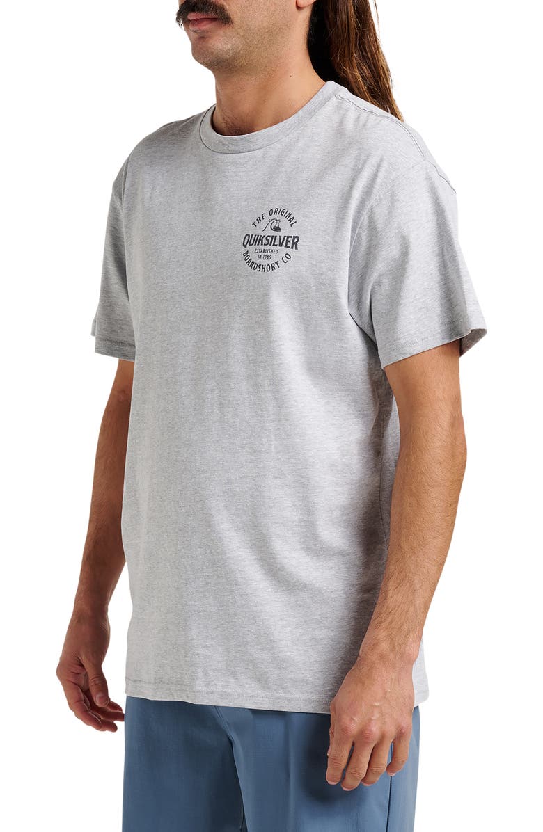 Quiksilver Locked Up Cotton Blend Graphic T-Shirt, Alternate, color, 