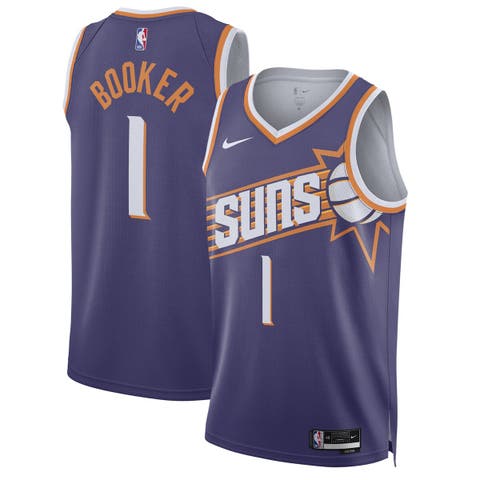 Unisex Nike Devin Booker Purple Phoenix Suns Swingman Jersey - Icon Edition