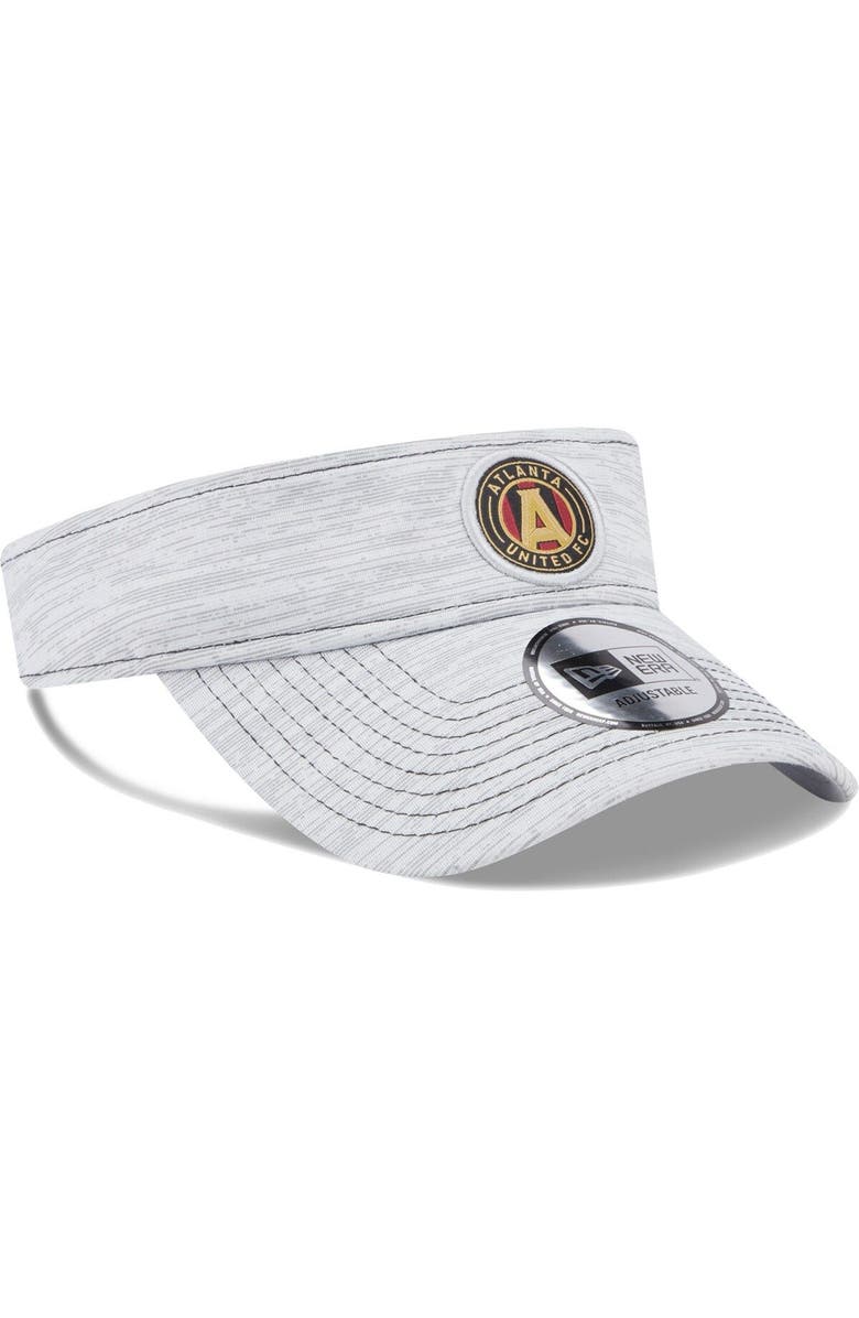 New Era Men's New Era Gray Atlanta United FC Adjustable Visor, Alternate, color, 