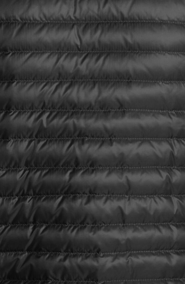 Moncler Quilted Down & Knit Cardigan, Alternate, color, 