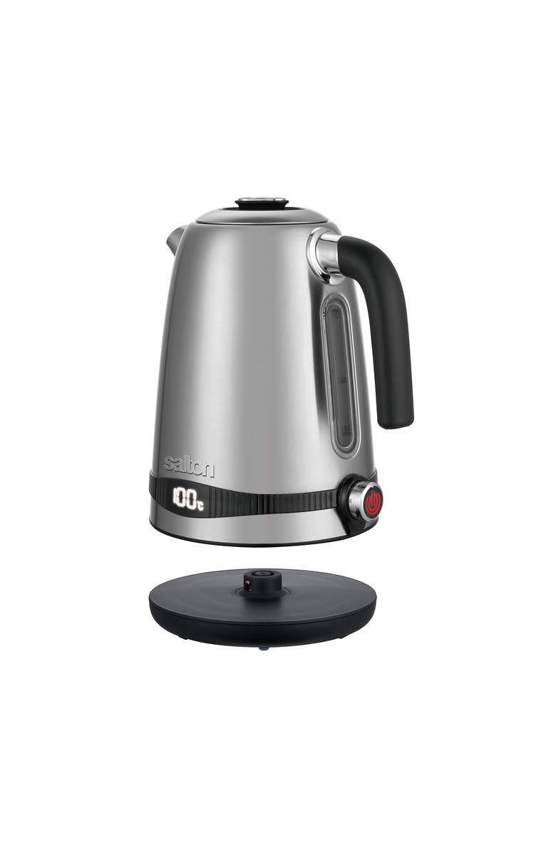 Salton Stainless Steel Digital Kettle - Variable Temperature, Alternate, color, Silver