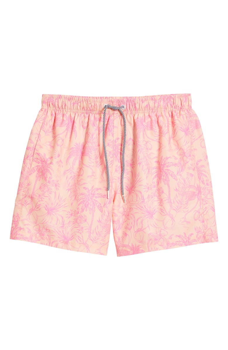 Boardies Peach Please Mid Length Swim Trunks, Alternate, color, 