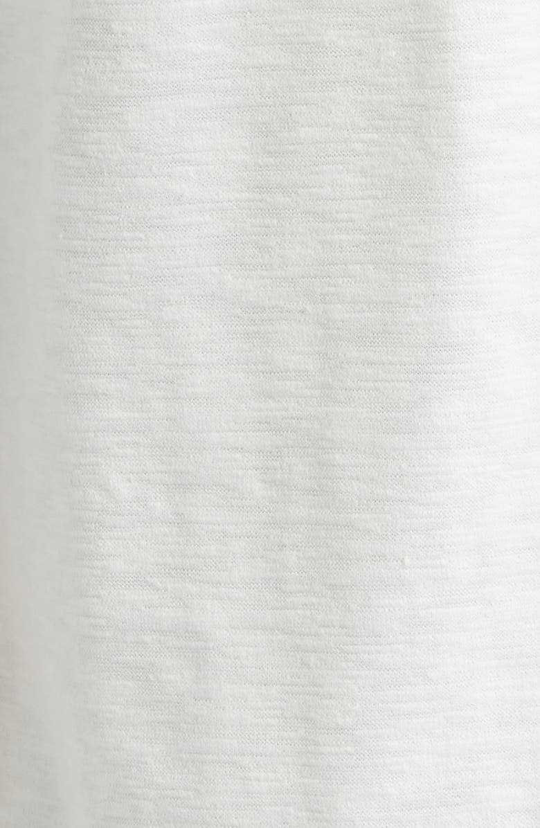 Johnston & Murphy Riley Short Sleeve Knit Button-Up Shirt, Alternate, color, White