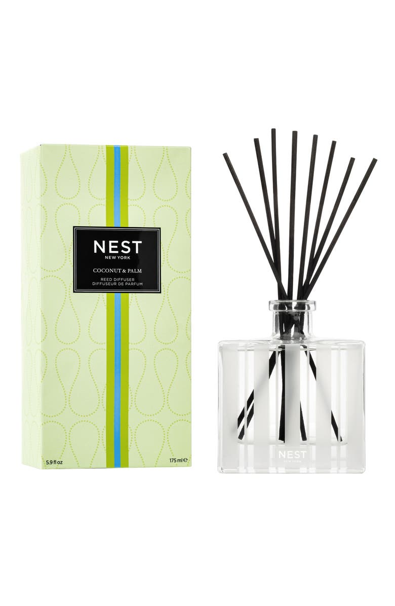 NEST New York Coconut Palm Reed Diffuser, Main, color,