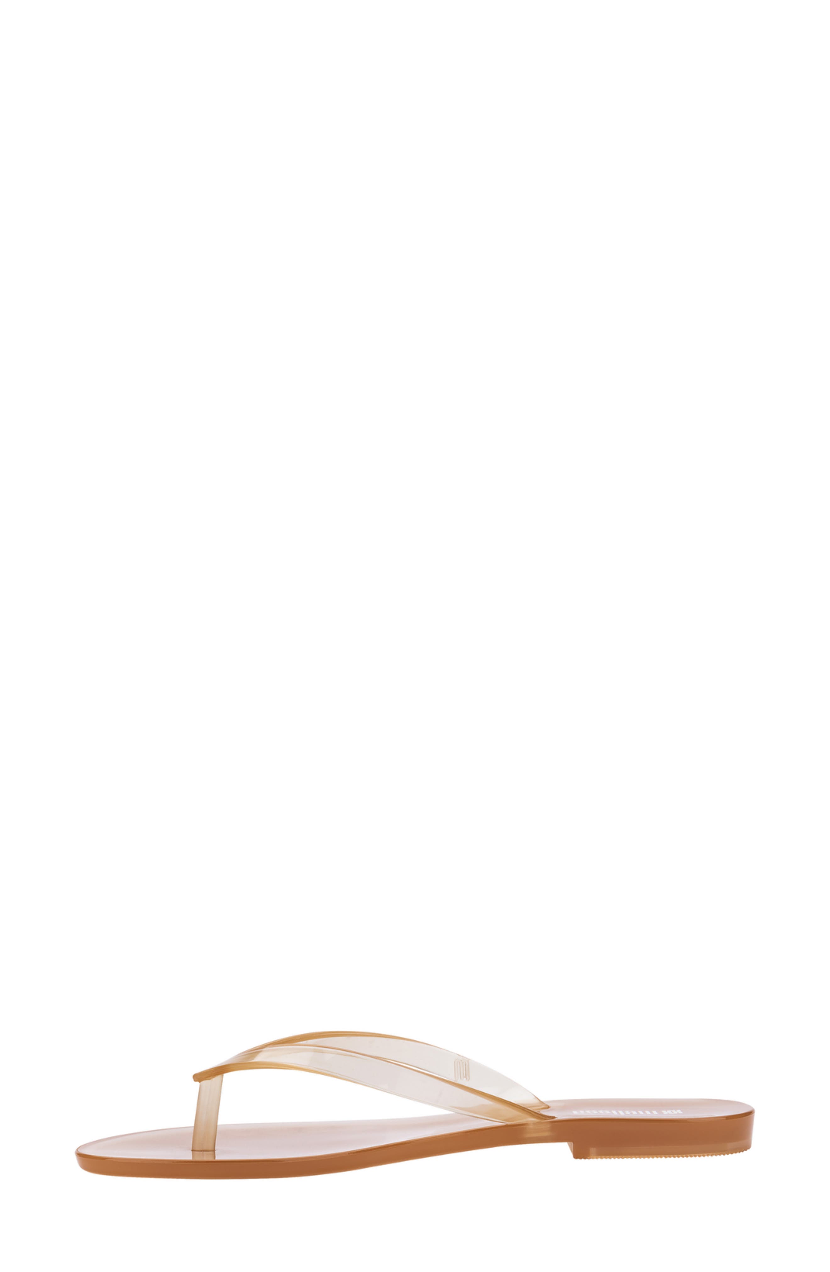 Harmonic Jelly Flip Flop, Alternate, color, CLEAR BEIGE