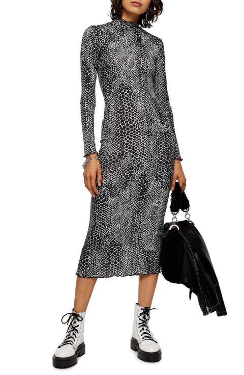 grey midi dress topshop Women's Dresses Ebay