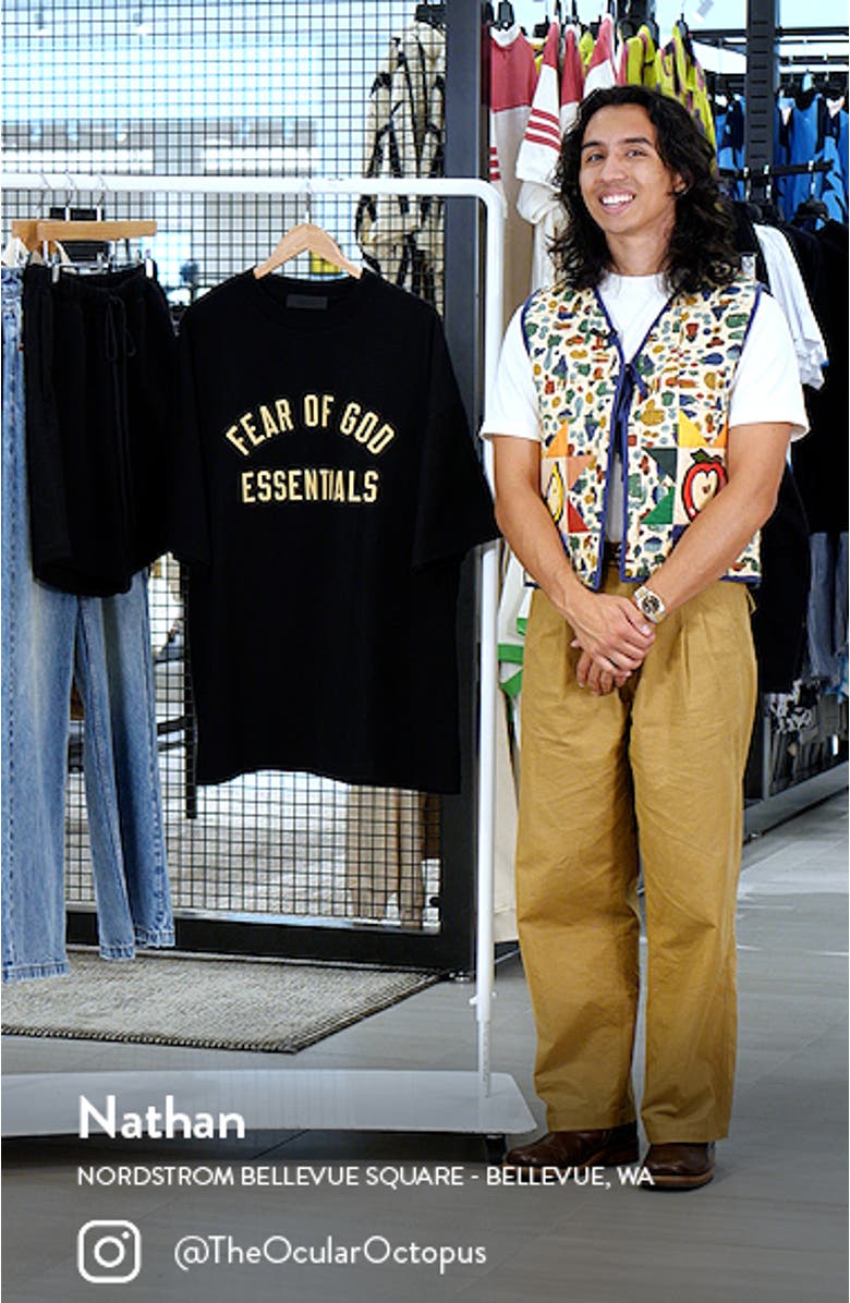 Gender Inclusive Oversize Cotton Logo Graphic T-Shirt, sales video thumbnail