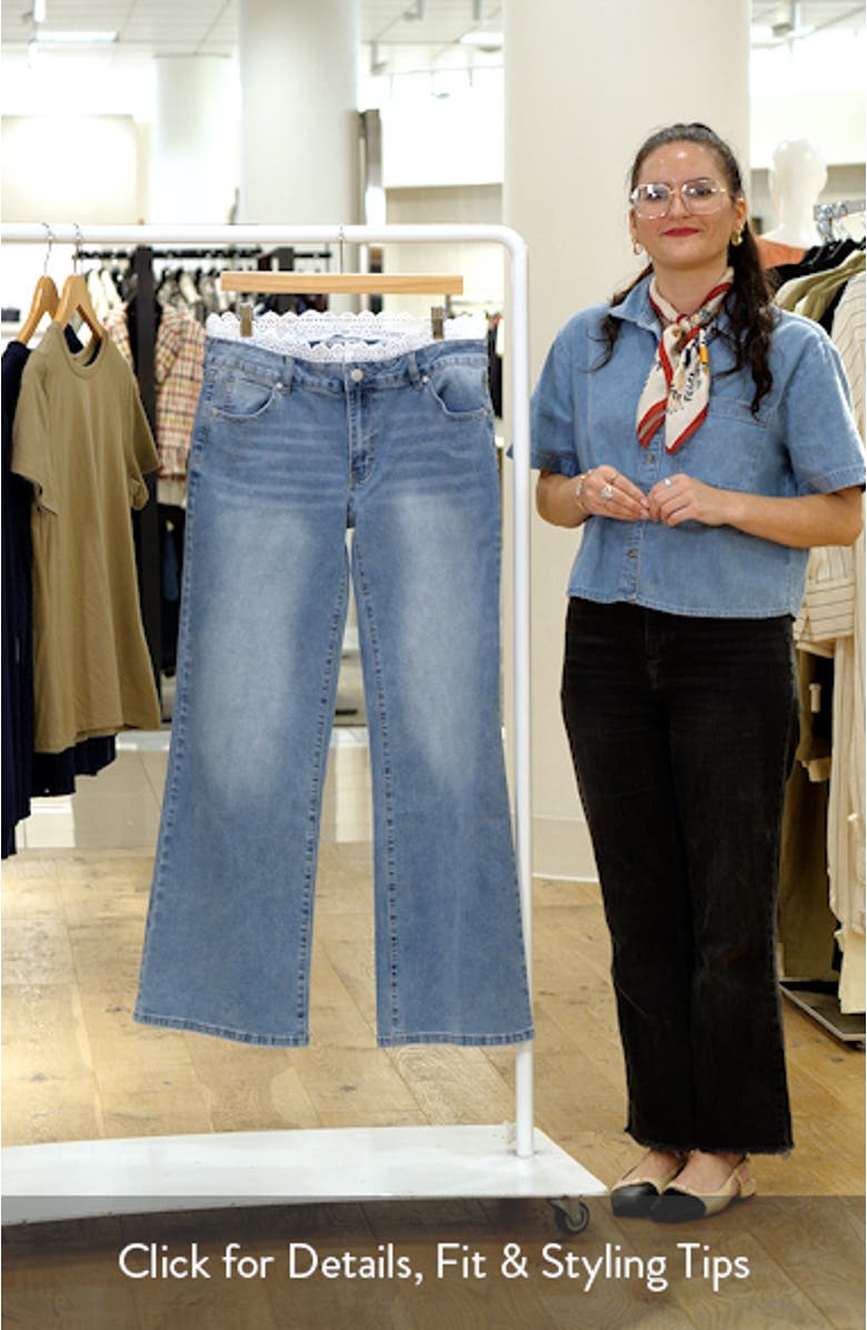 Avalon Wide Leg Jeans, sales video thumbnail