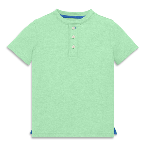 Kids Heathered Henley Tee (Toddler, Little Kid, & Big Kid)