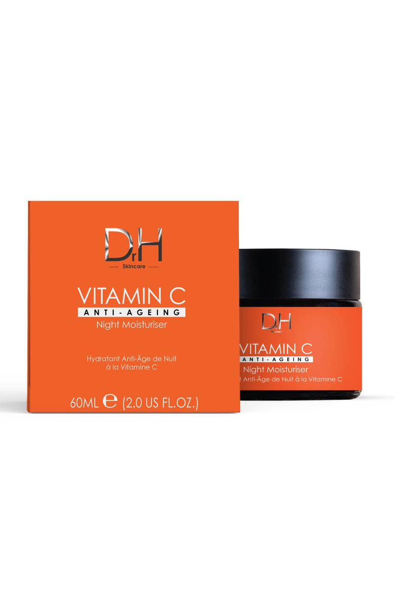 Dr H Vitamin C Anti-Ageing Night Moisturiser 60ml, Alternate, color, White