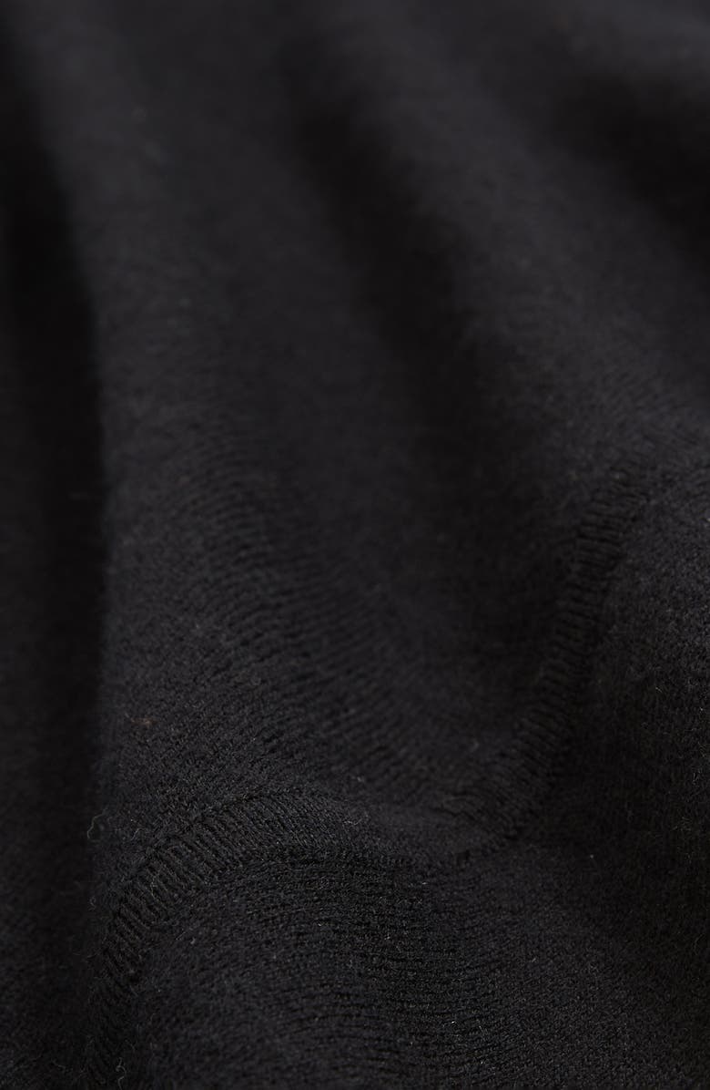 Reiss Hadley Turtleneck Dolman Sleeve Wool Sweater, Alternate, color, Black