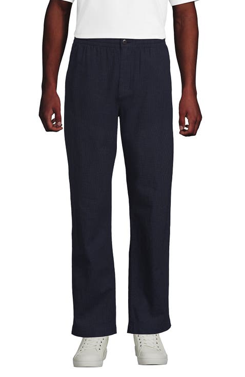 Linen Cotton E-Waist Pant