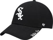 '47 Women's '47 Black Chicago White Sox Team Miata Clean Up Adjustable Hat