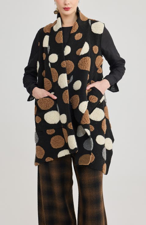 Viola Textured Dot Vest